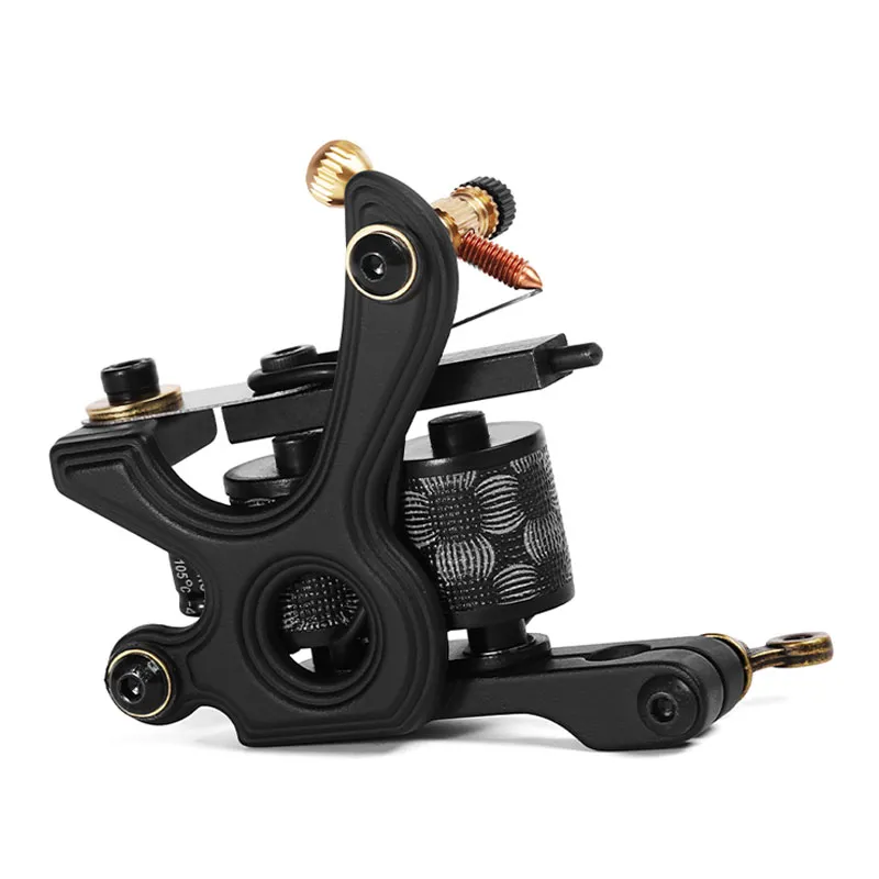 8 owiniętych mosiężnych cewek Shader do maszynki do tatuażu